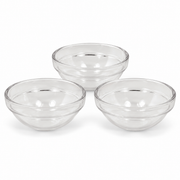 FantaSea Clear Mixing Bowl Set – 3 Pieces – FSC453