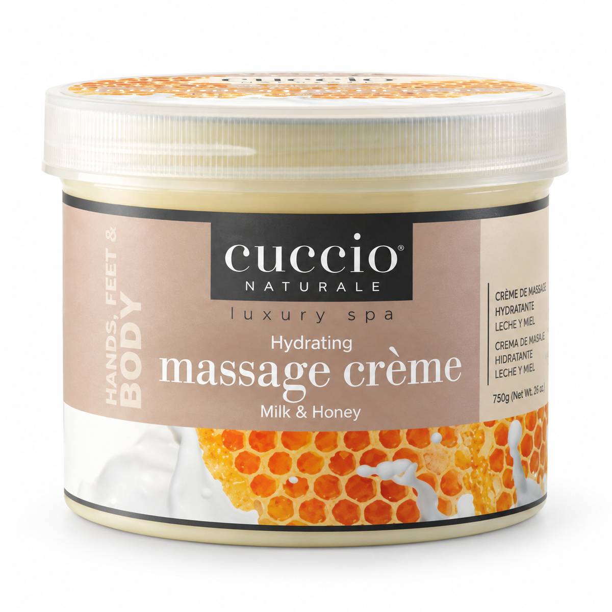 Cuccio Milk & Honey Hydrating Massage Creme — 26 oz
