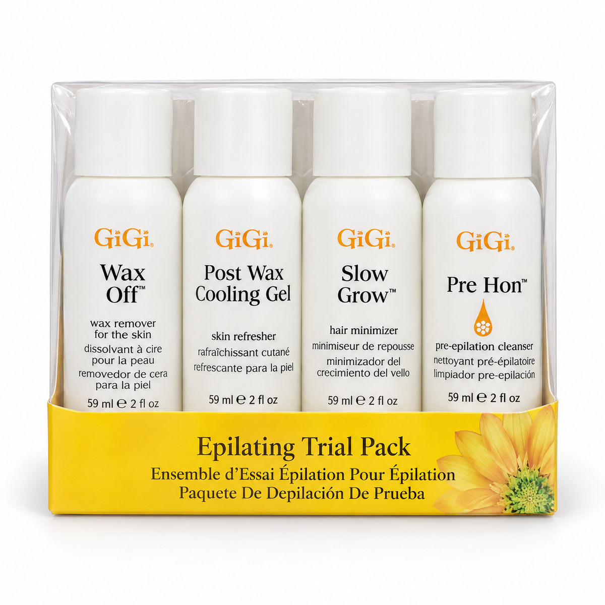 GiGi Epilating Lotion Trial Pack — 4 Pieces