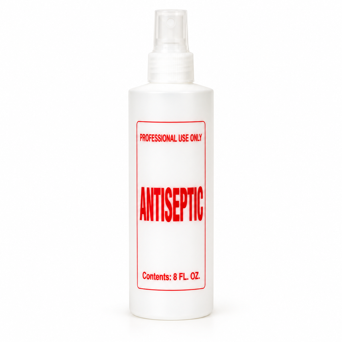 B59 Soft 'N Style Antiseptic-Imprinted Empty Spray Bottle — 8 oz | B59 — empty bottle or pump only