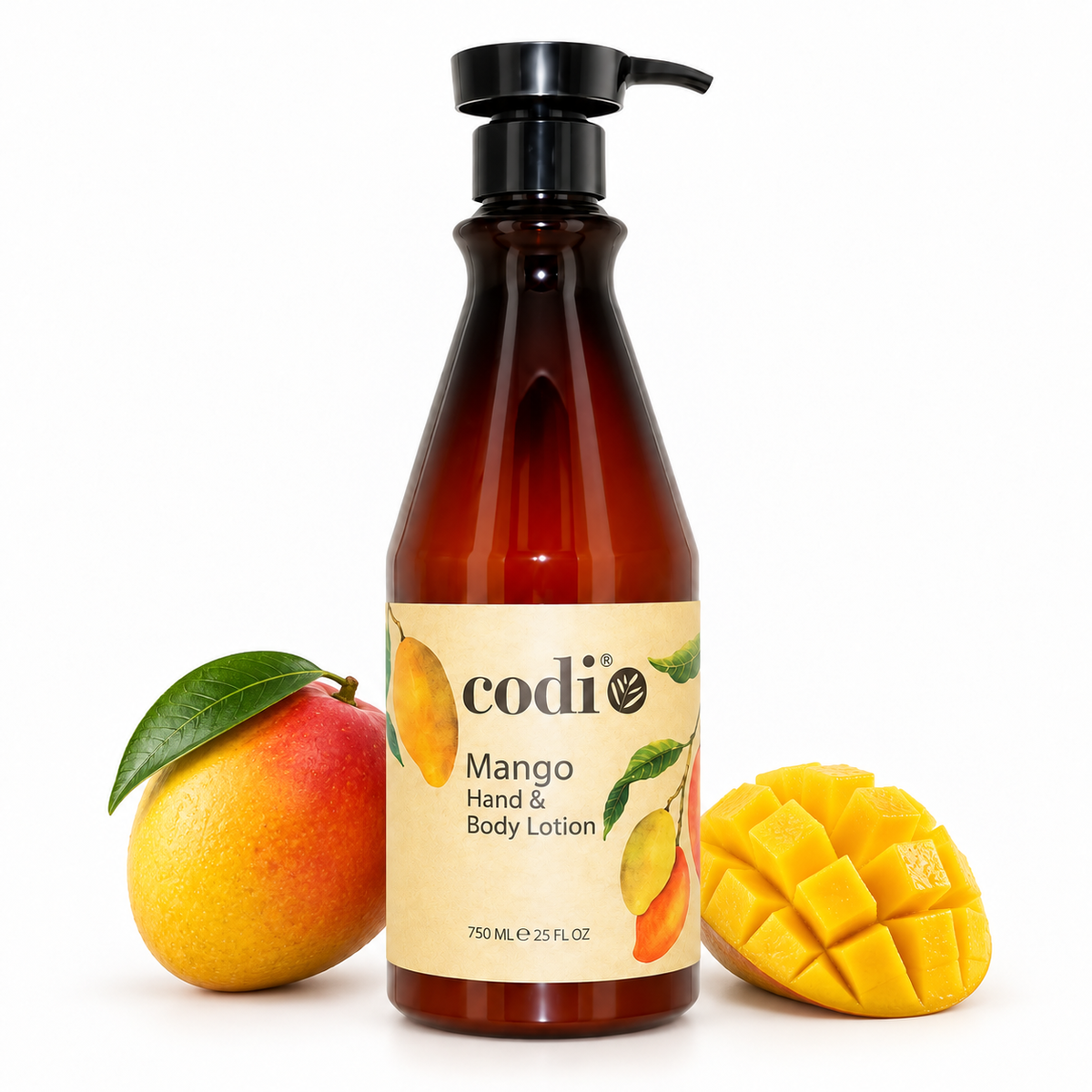 Codi Mango Lotion · 750ml Pump with scent botanicals