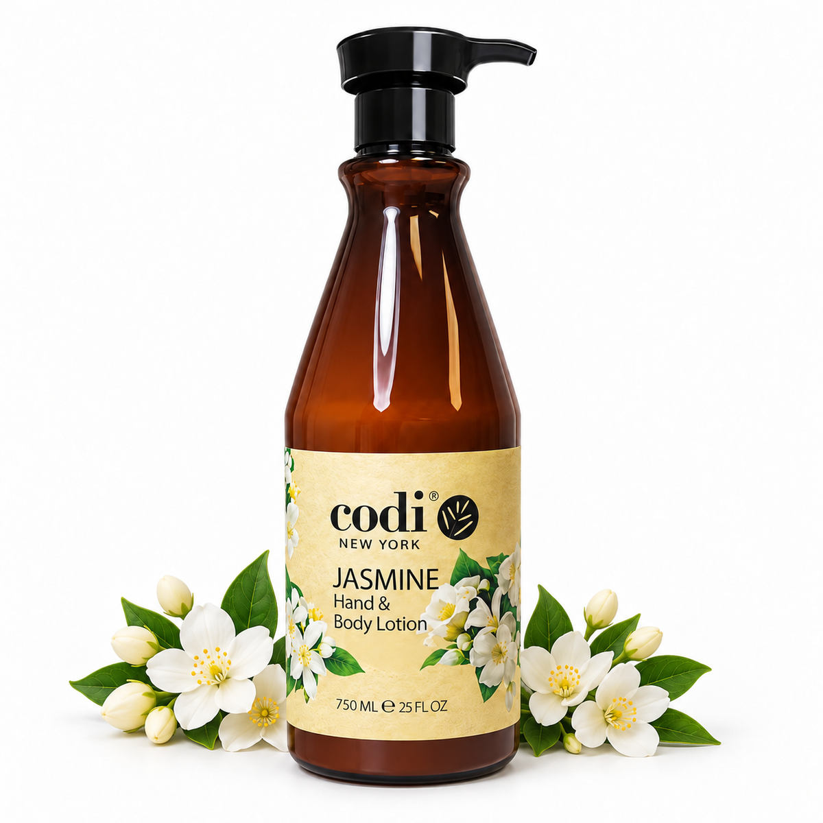 Codi Jasmine Lotion · 750ml Pump with scent botanicals