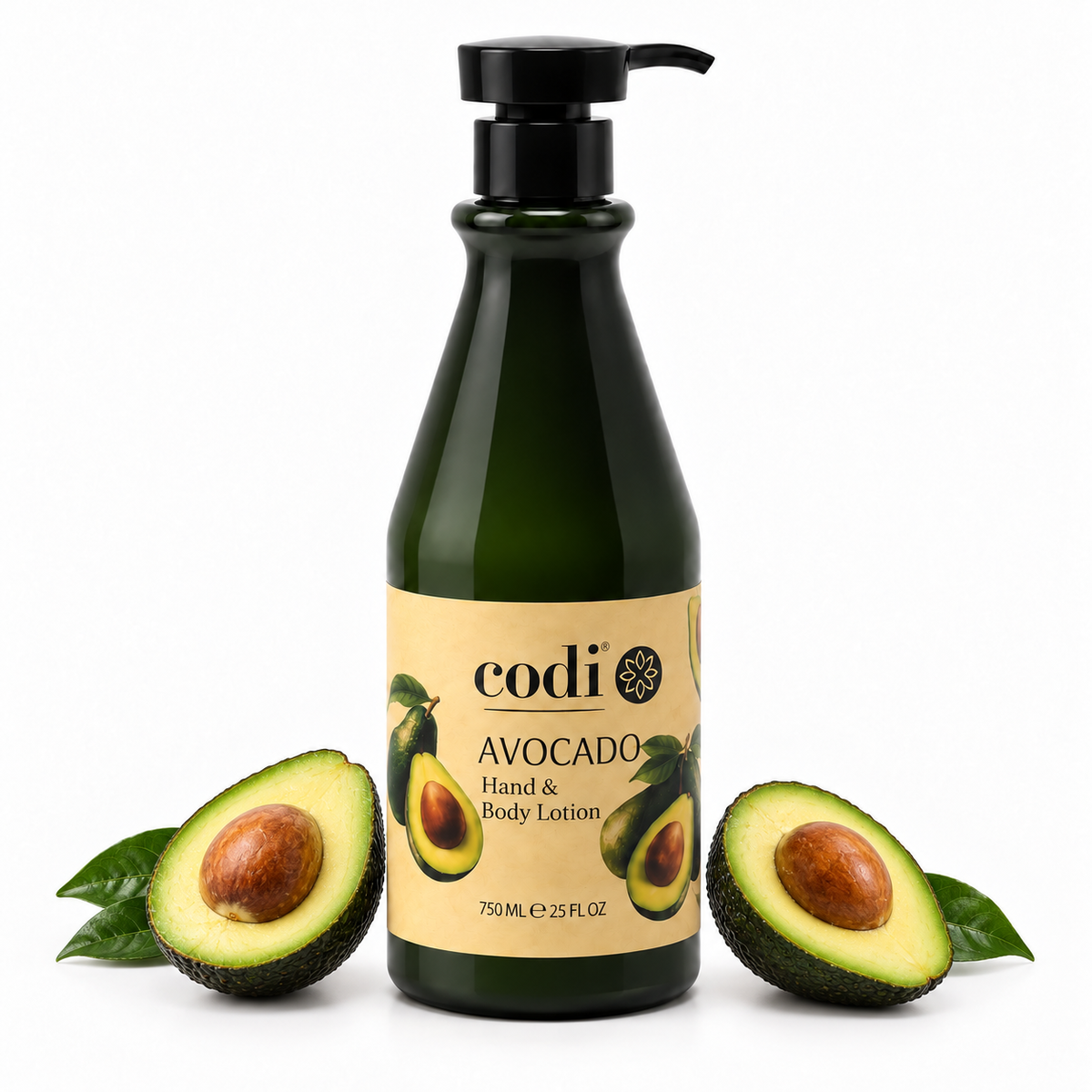 Codi Avocado Lotion · 750ml Pump with scent botanicals
