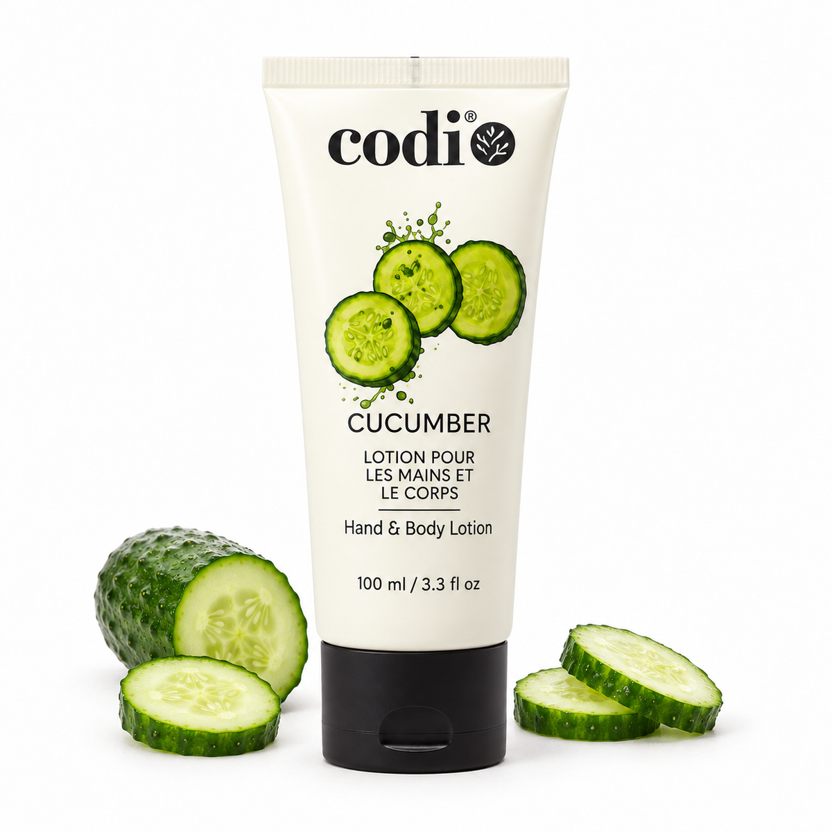 Codi Cucumber Lotion · 100ml with scent botanicals