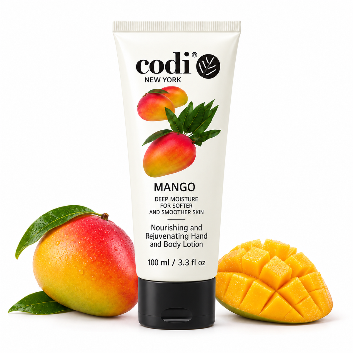Codi Mango Lotion · 100ml with scent botanicals
