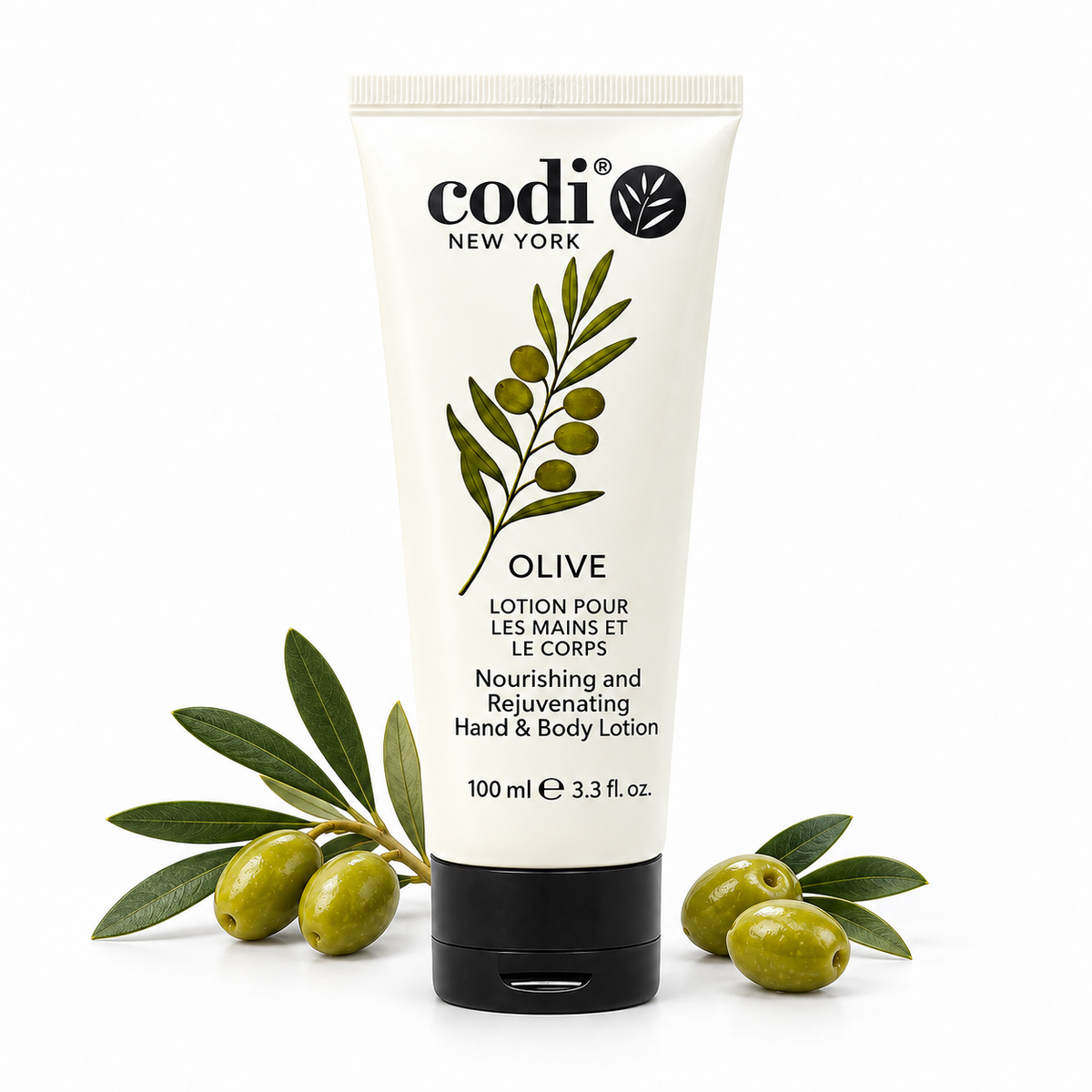 Codi Olive Lotion · 100ml with scent botanicals