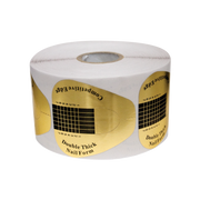 DL Pro Double Thick Nail Forms – 500 per Roll – DL-C178