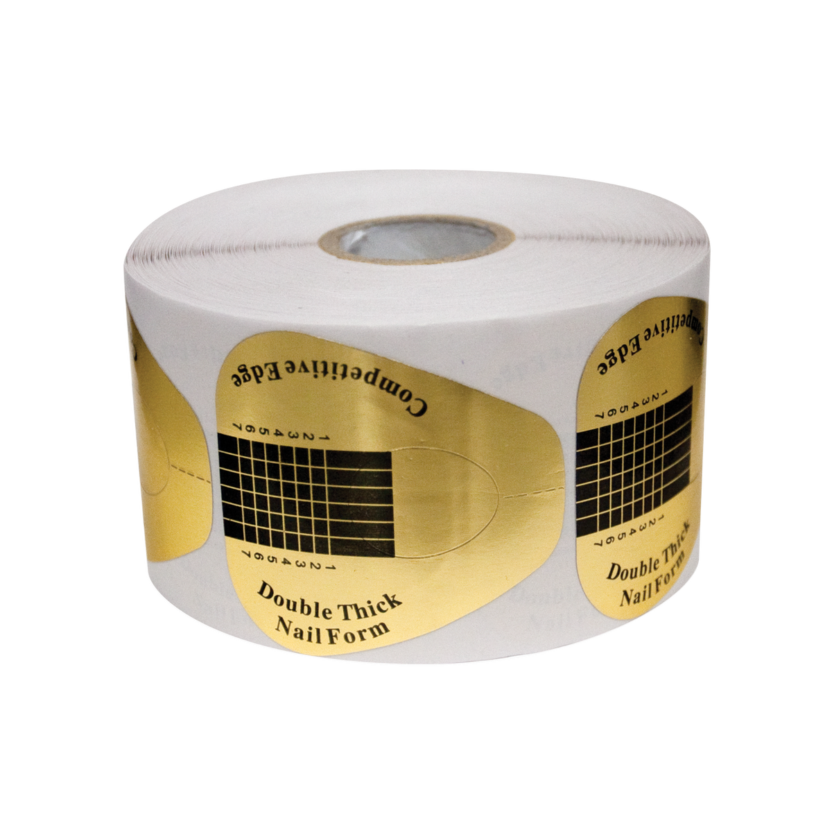 DL Pro Double Thick Nail Forms – 500 per Roll – DL-C178