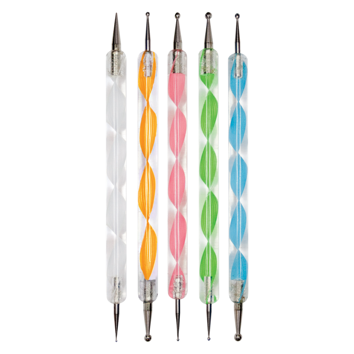 DL Pro Dotting and Marbling Nail Art Tool Set – 5 Pieces – DL-C185