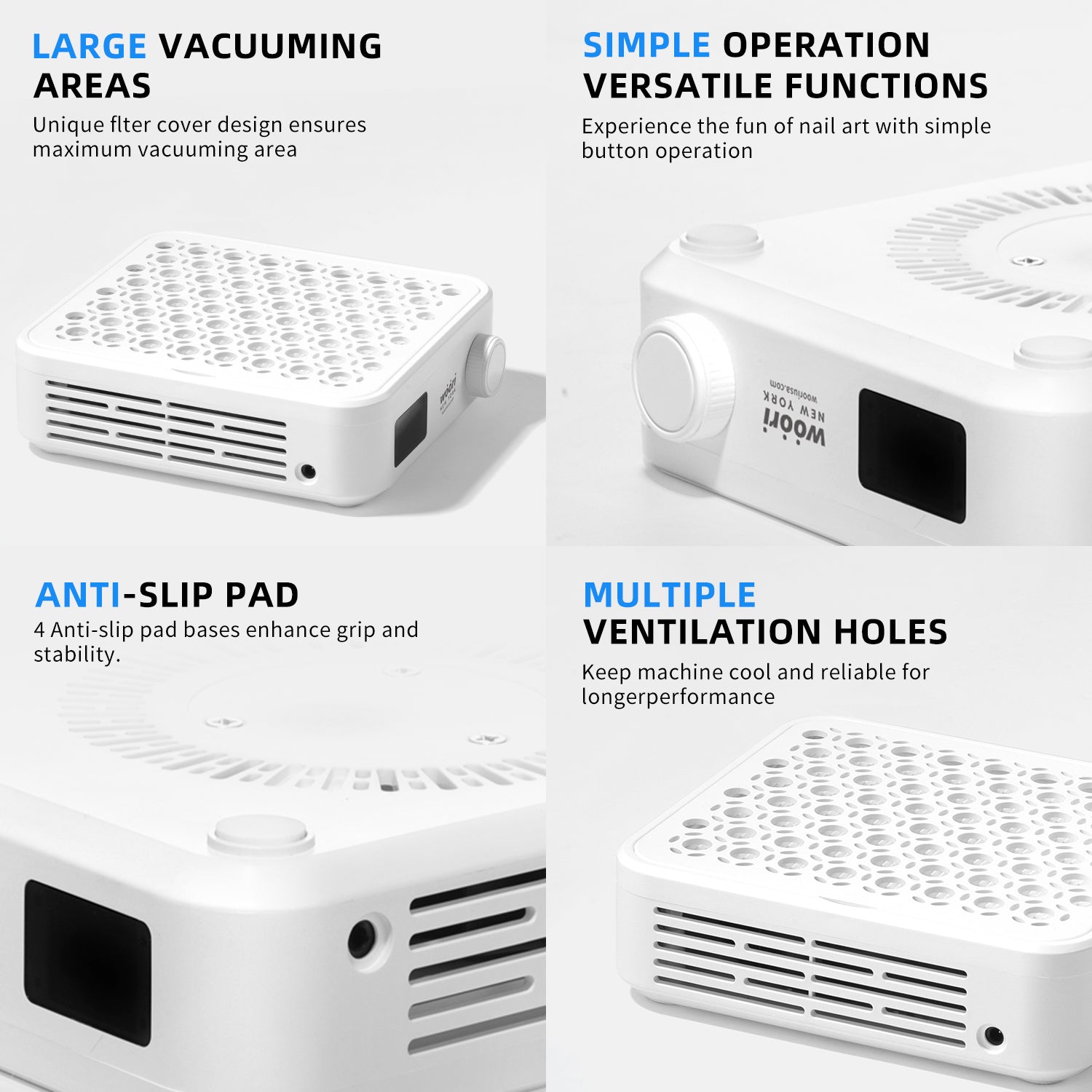 Woori - Turbine Brushless Nail Dust Collector