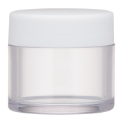 FantaSea Clear Twist-Cap Jar — 50 mL | FSC391 — one empty jar with lid