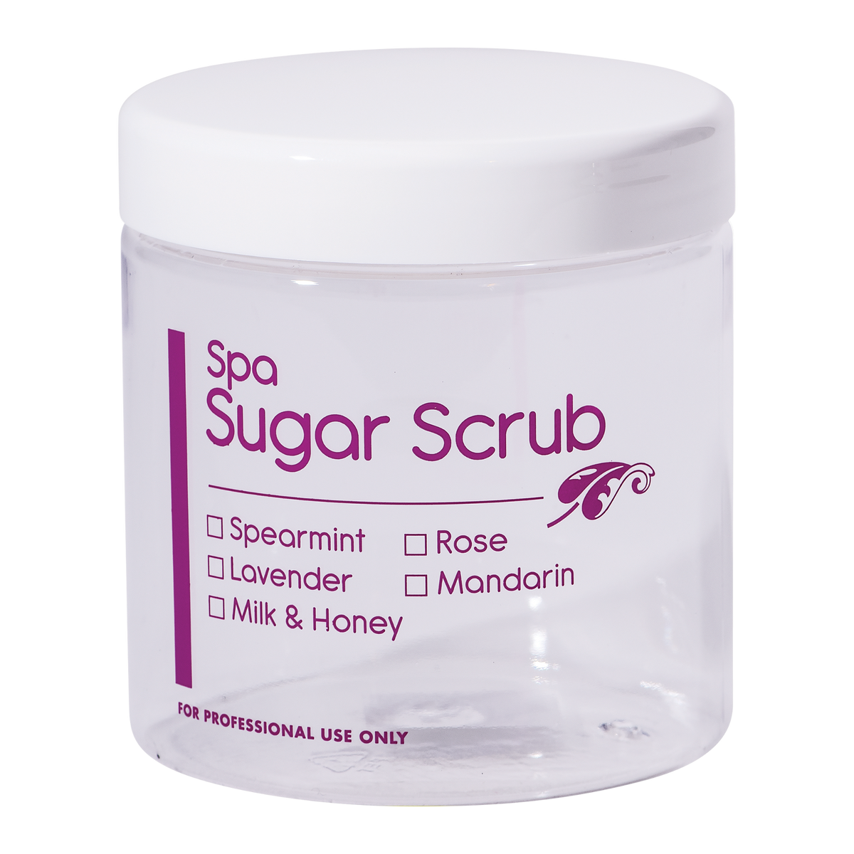 FantaSea Spa Sugar Scrub Empty Jar — 16 oz, 1 Jar | FSC495