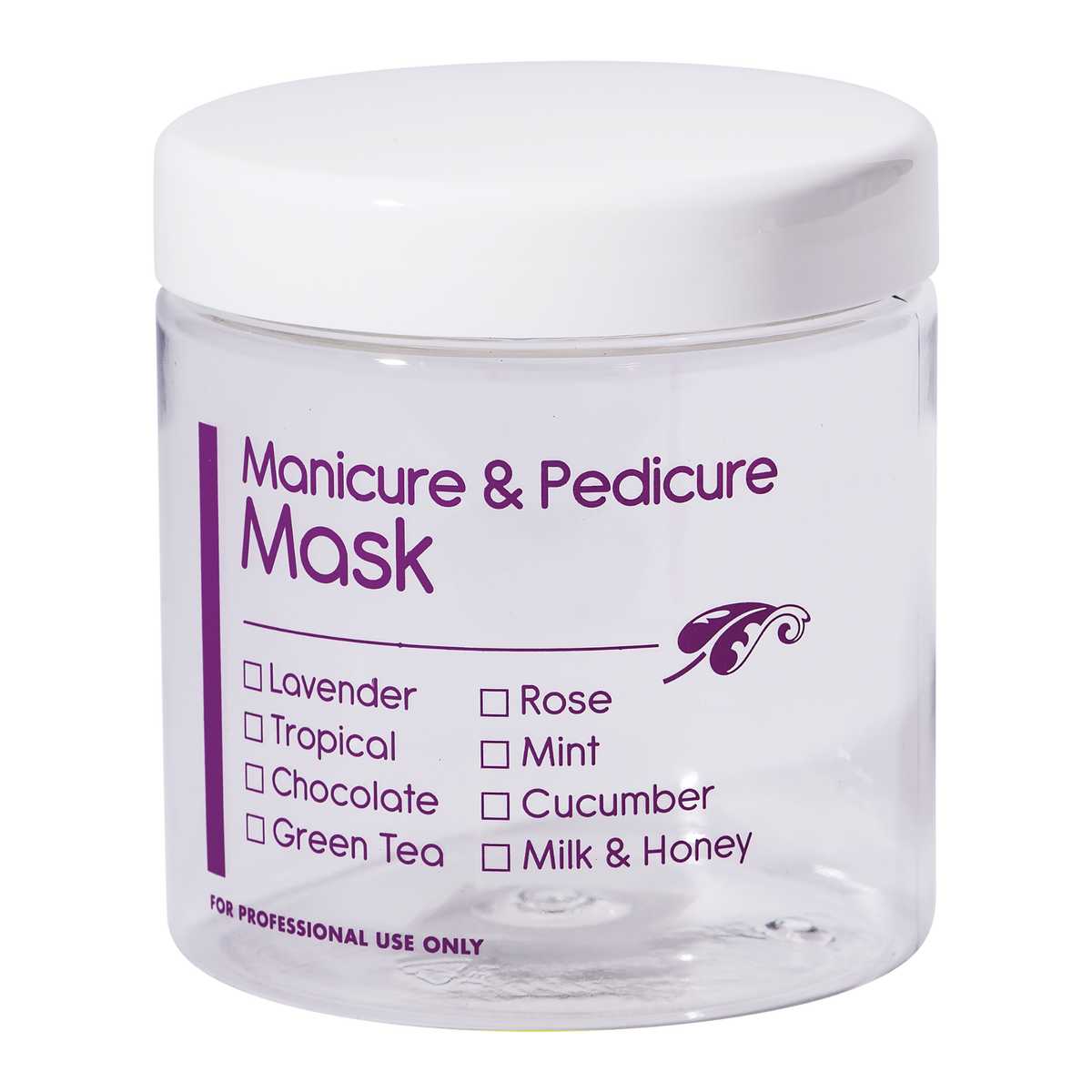 FantaSea Manicure & Pedicure Mask Empty Jar — 16 oz, 1 Jar | FSC497