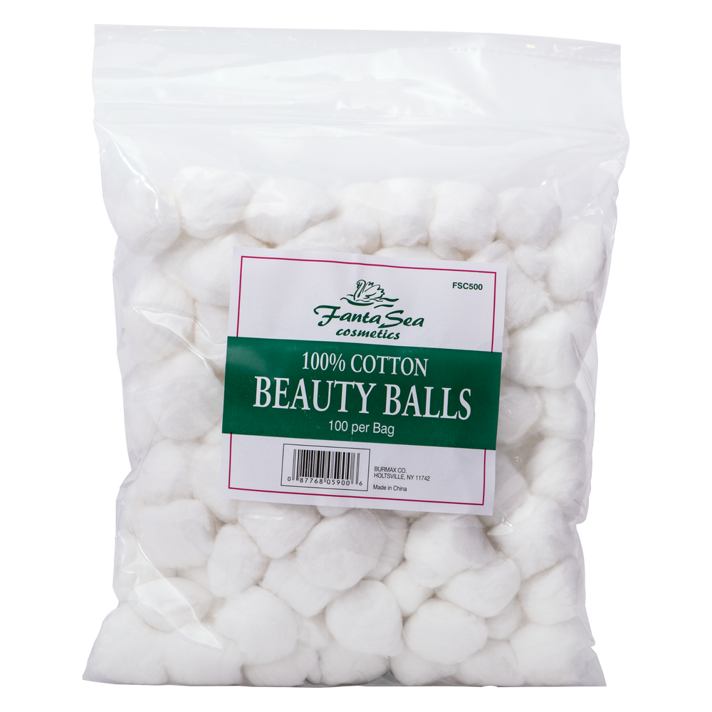 FantaSea Cotton Beauty Balls — 100 Count | FSC500