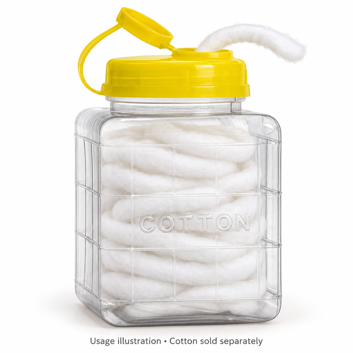 Usage illustration: FantaSea FSC953 dispenser filled with cotton coil. Cotton sold separately.