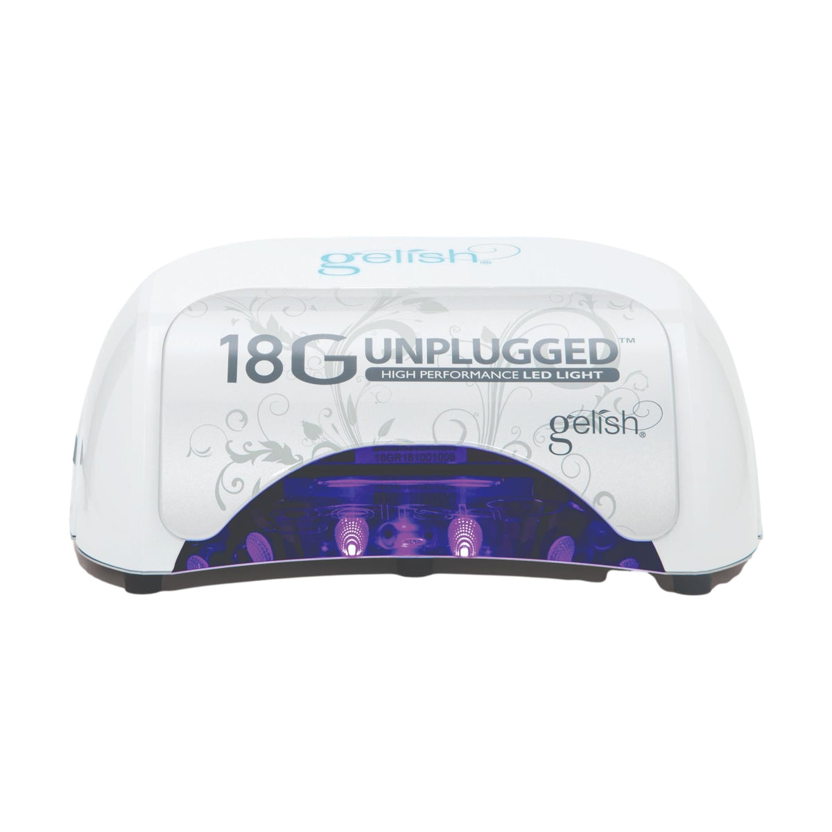 Gelish 18G Unplugged cordless LED nail lamp — front view