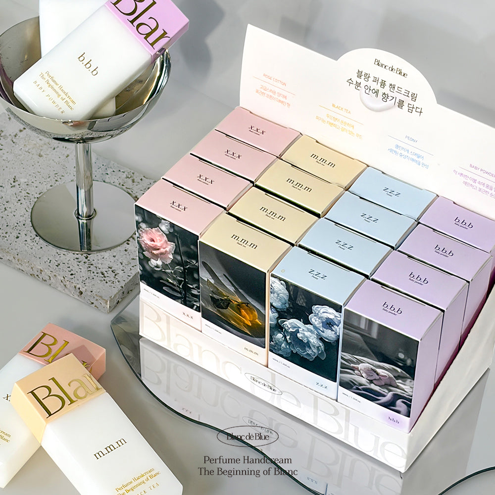 Blanc de Blue - Blanc Perfume Hand Cream & Hand Gel for Self Nail Care