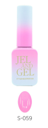 Jel and Gel GS-059 bottle and swatch