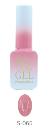 Jel and Gel GS-065 bottle and swatch