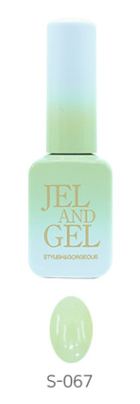 Jel and Gel GS-067 bottle and swatch