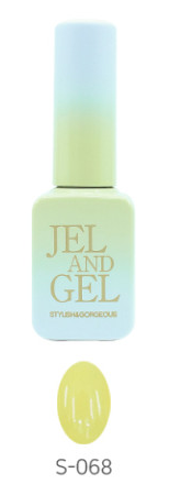 Jel and Gel GS-068 bottle and swatch