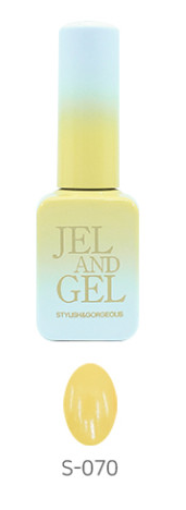 Jel and Gel GS-070 bottle and swatch