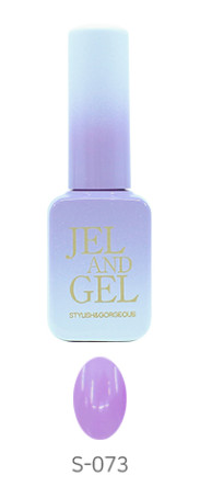 Jel and Gel GS-073 bottle and swatch