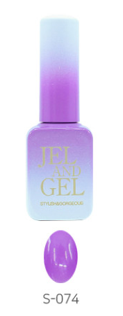 Jel and Gel GS-074 bottle and swatch