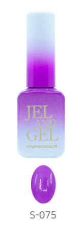 Jel and Gel GS-075 bottle and swatch