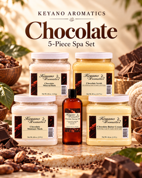 Keyano Chocolate Five-Piece Spa Set