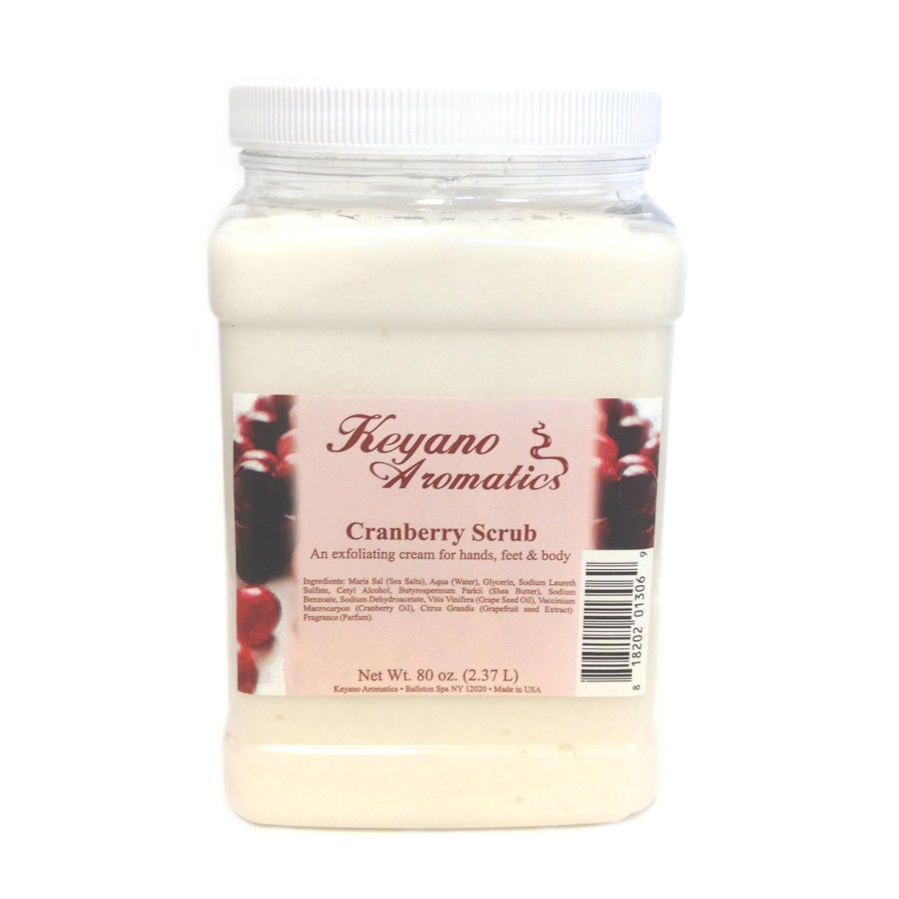 Keyano Cranberry Scrub 80 oz.