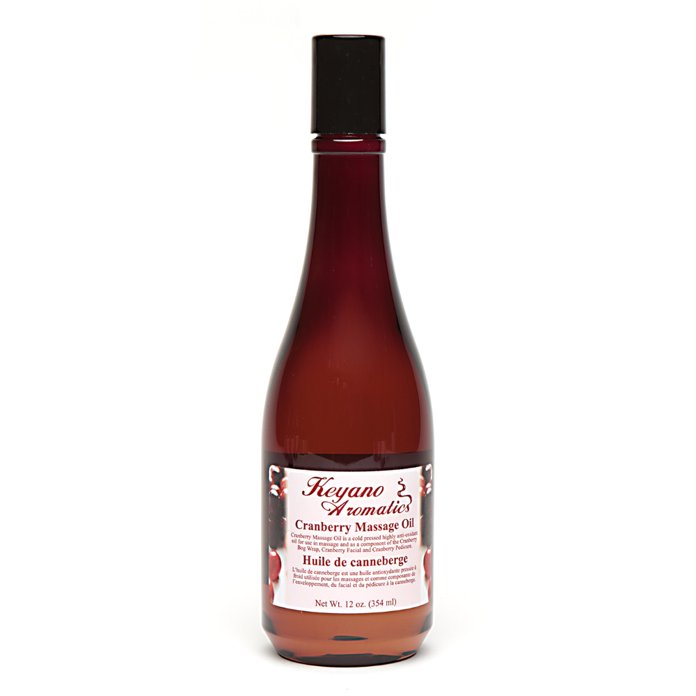 Keyano Cranberry Massge Oil 14.5 oz.