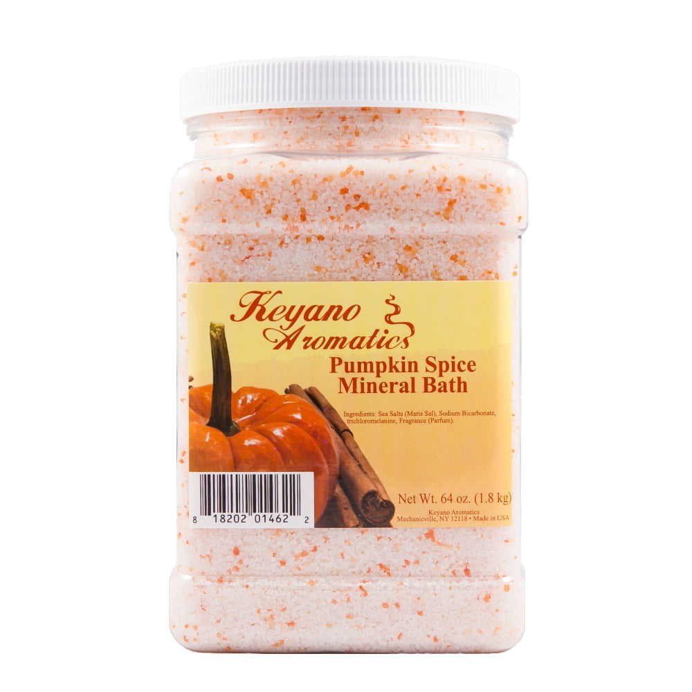Keyano Pumpkin Spice Mineral Bath 64 oz.