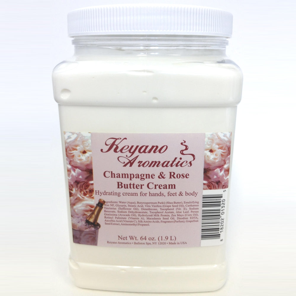 Keyano Champagne and Rose Butter Cream 64 oz.
