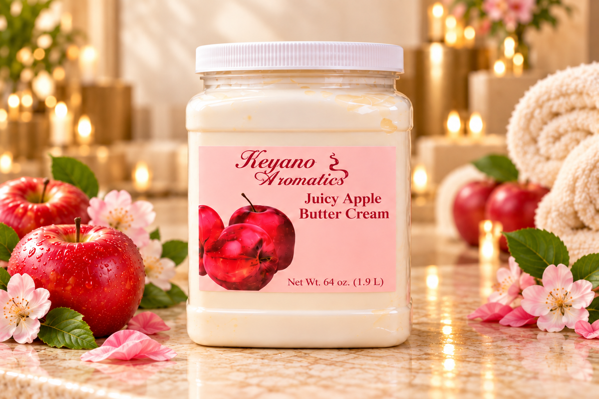 Keyano Juicy Apple Butter Cream 64 oz — individual product, decorative props not included