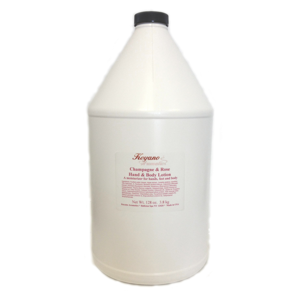 Keyano Champagne & Rose Hand and Body Lotion — manufacturer source photo