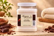 Keyano Chocolate Mineral Bath 64 oz — individual product, decorative props not included