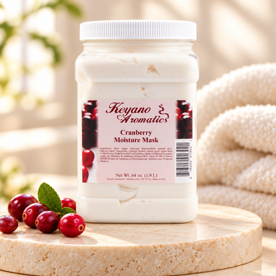 Keyano Cranberry Moisture Mask — one component included in this four-step spa set