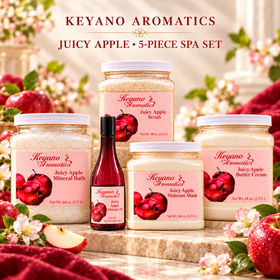 Keyano Juicy Apple Five-Piece Spa Set