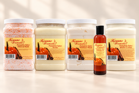 Keyano Pumpkin Spice Five-Piece Spa Set