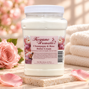 Keyano Champagne & Rose Butter Cream — styled product photo; decorative props not included.