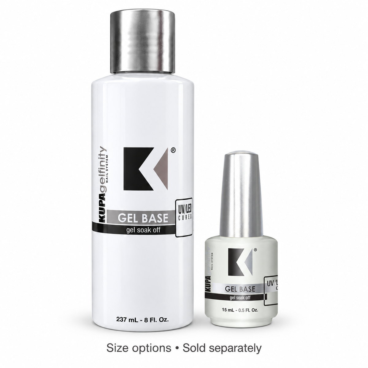 KUPA GelFinity base 8 oz and 0.5 oz size options, sold separately