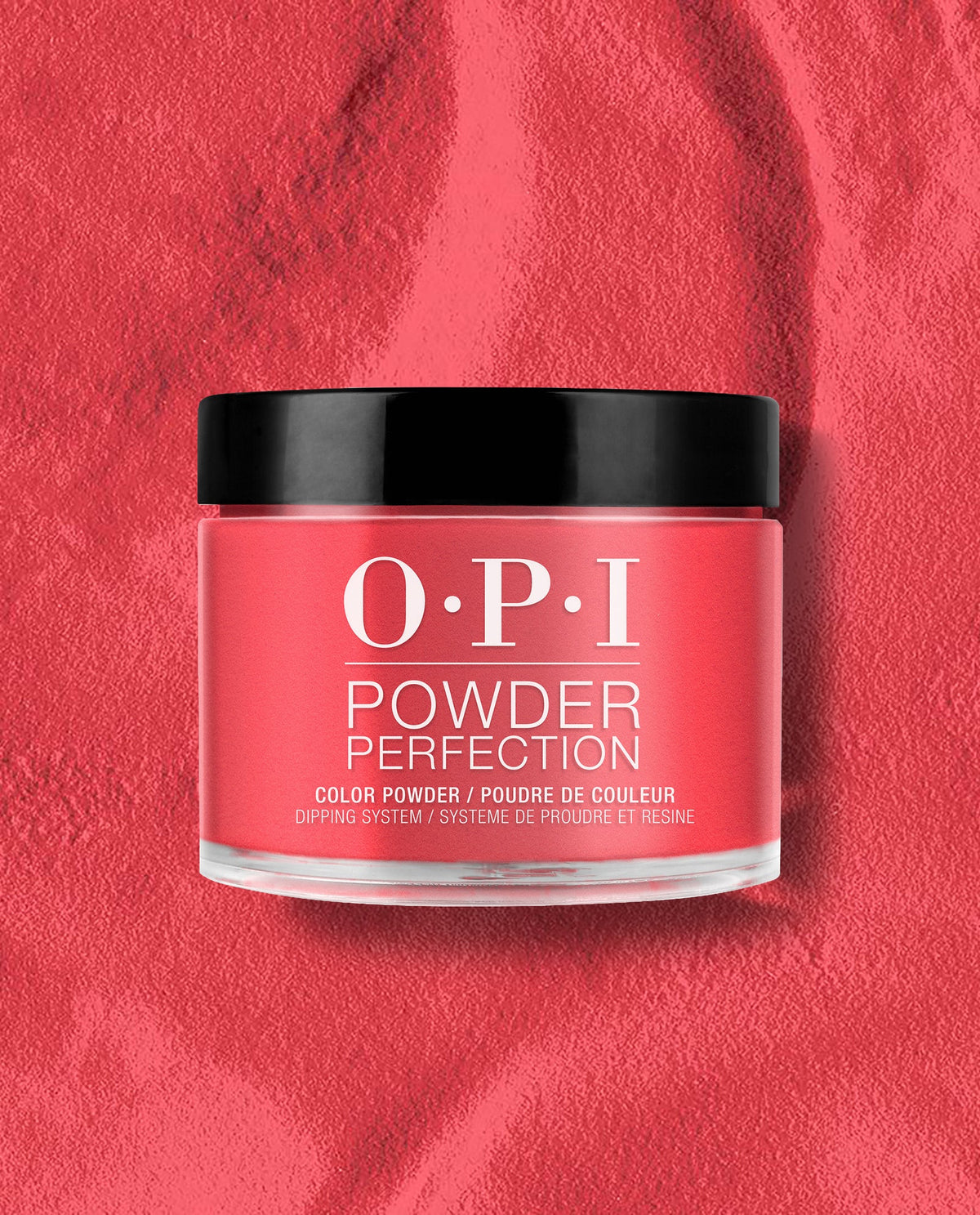 OPI Powder Perfection A70 — Red Hot Rio