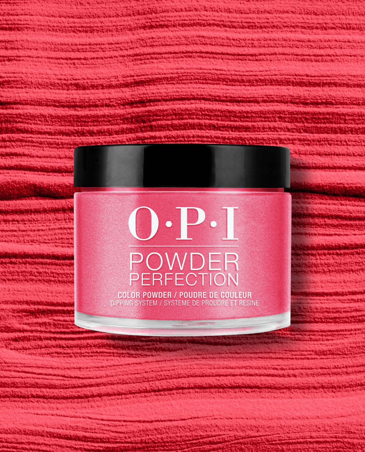 OPI Powder Perfection F007 — Red-Veal Your Truth