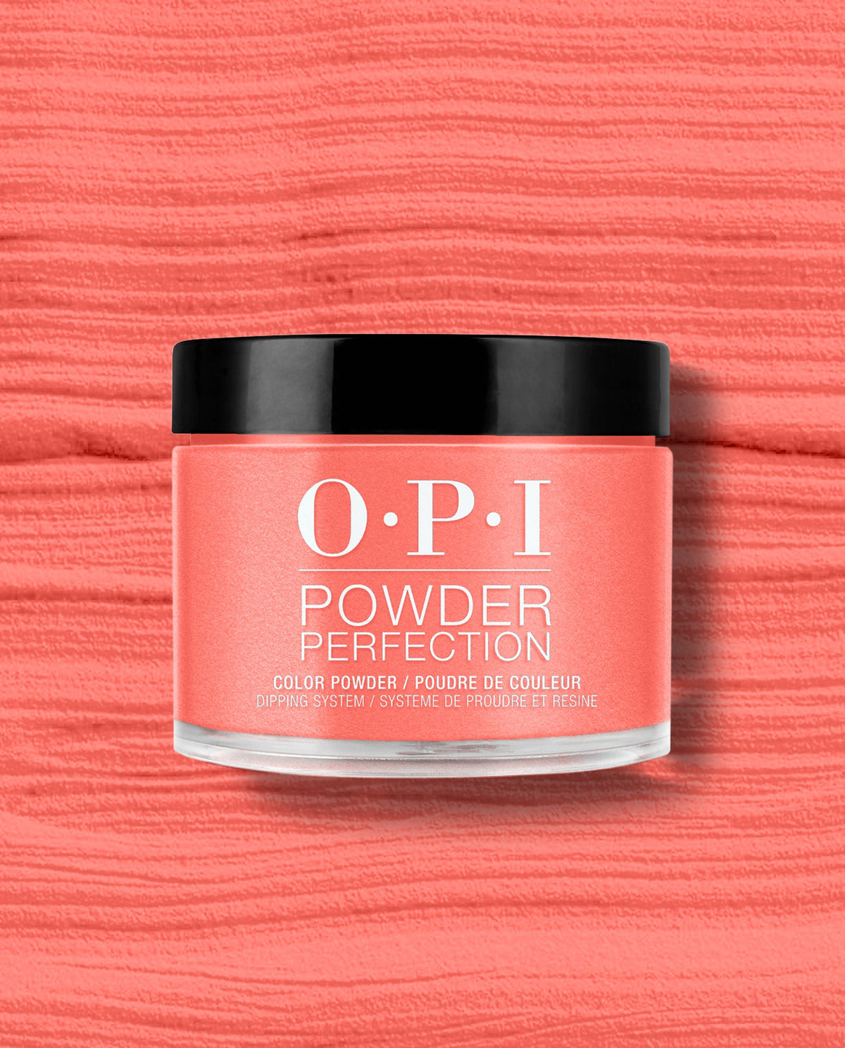 OPI Powder Perfection F034 — Totally Red-ical