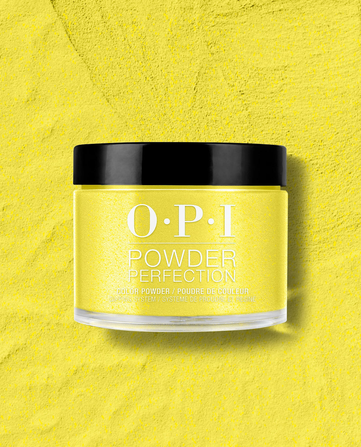 OPI Powder Perfection S079 — Paintin' on Sunshine!