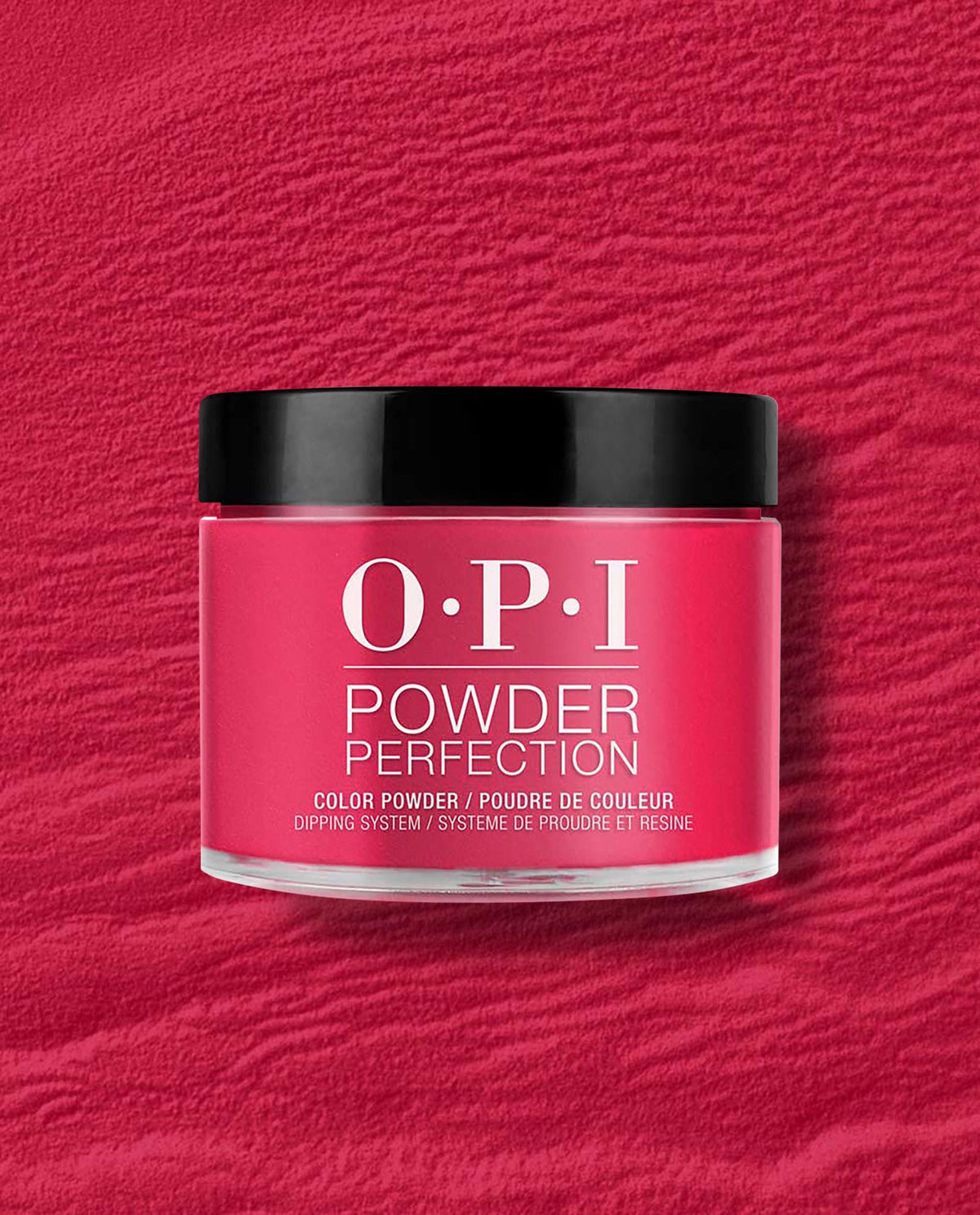 OPI Powder Perfection U12 — Red Heads Ahead
