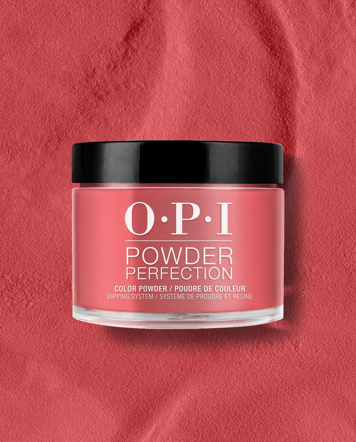 OPI Powder Perfection Z13 — Color So Hot It Berns