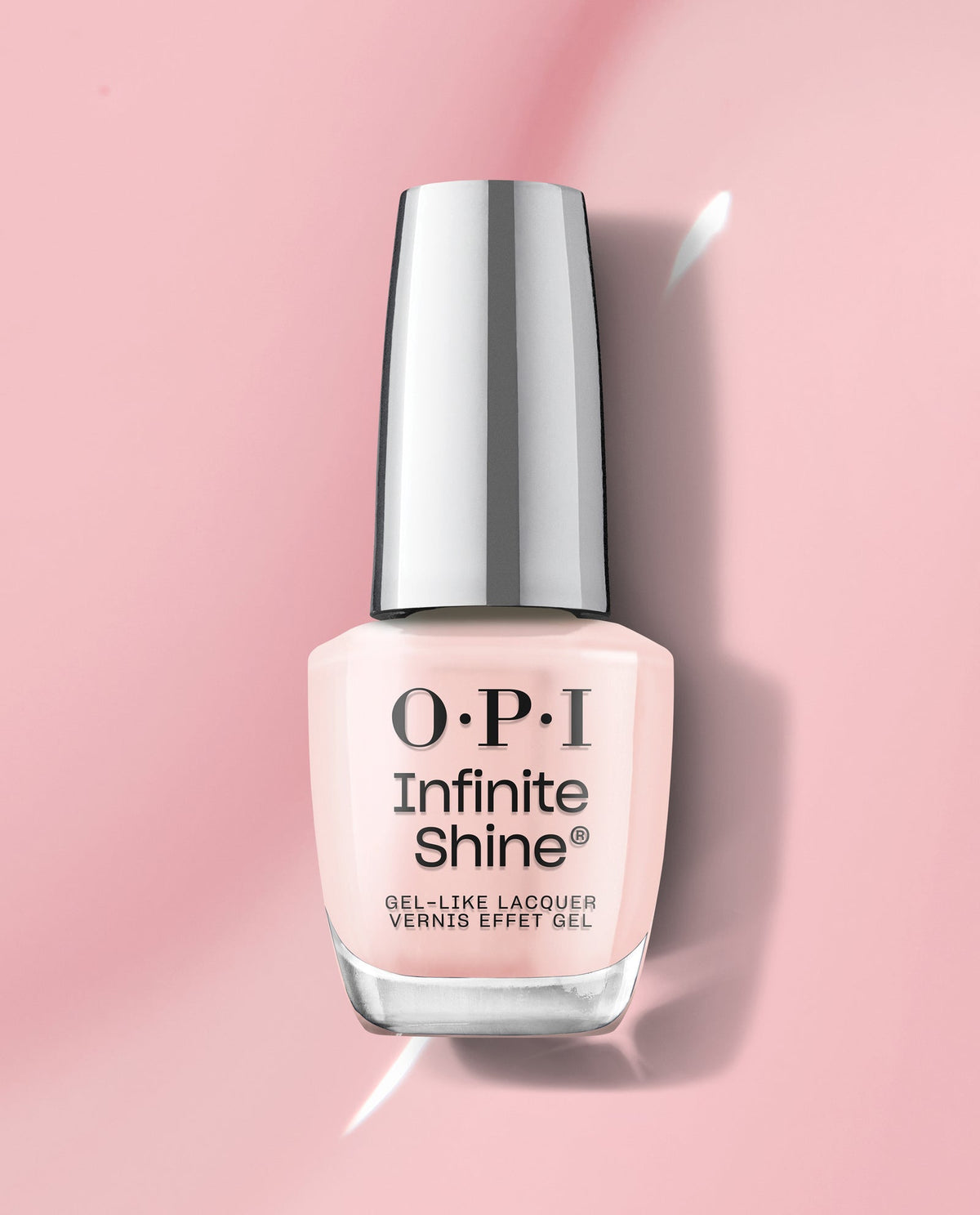 OPI Infinite Shine 01 — Pretty Pink Perseveres