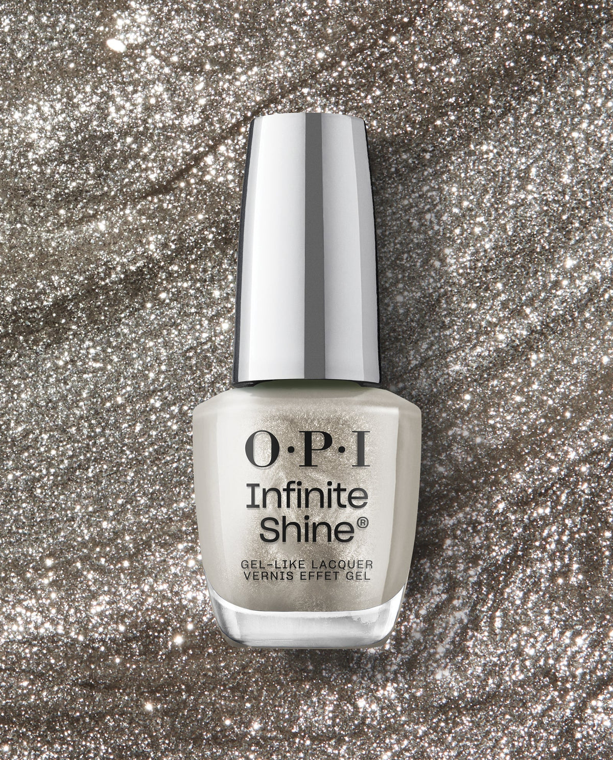 OPI Infinite Shine 107 — Work From Chrome